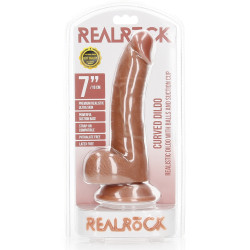 Real Rock Ultra Skin Gode réaliste Curved Kurt 15 x 3.7cm Latino